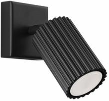 Šviestuvas sieninis Sollux Karbon, GU10, 1 x 10 W, juoda sp.