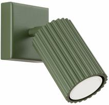 Šviestuvas sieninis Sollux Karbon, GU10, 1 x 10 W, žalia sp.