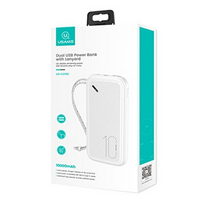 Nešiojamas įkroviklis (Power bank) Usams PB56, balta sp.