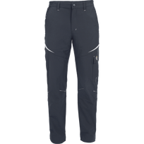 Darbo kelnės vyrams Cerva Emerton S-Stretch, juoda sp./pilka sp., 50 dydis