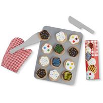 Žaisliniai virtuvės reikmenys, sausainių gaminimo rinkinys Melissa & Doug, įvairių spalvų