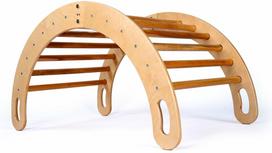 Laipiojimo kopečios vaikams Kalune Design BLTYZ-AKTV0147, 82 cm x 51 cm x 47 cm, ruda sp.