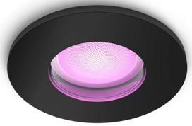 Išmanusis šviestuvas įleidžiamas Philips Hue Xamento, GU10, 2000 - 6500 °K, 1 x 5.7 W, juoda sp.