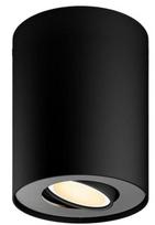 Išmanusis šviestuvas lubų Philips Hue Pillar, GU10, 2200 - 6500 °K, 1 x 5 W, juoda sp.