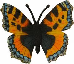 Žaislinė figūrėlė Collecta Butterfly 88387, įvairių spalvų