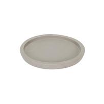 Lėkštelė vazonui Domoletti PT.6700.032.PC, pilka sp., 32 cm