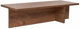 Kavos staliukas Nordure Harbor, ruda sp./rusva sp., 45 cm x 120 cm x 30 cm