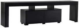 TV staliukas Nordure Enclave, juoda sp., 31.3 cm x 180 cm x 50 cm