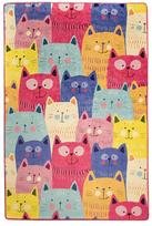 Kilimas Conceptum Hypnose Cats Multi 876CHL1288, įvairių spalvų, 290 cm x 200 cm