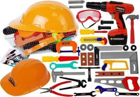 Žaislinis meistro įrankių rinkinys Lean Toys 6583, įvairių spalvų