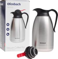 Stalo termosas Ofenbach, 2 l, sidabro sp./juoda sp.