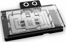 Vandens blokas Alphacool Core RTX 5080 Prime, 22 cm, skaidri sp./juoda sp.