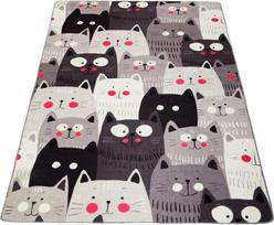 Kiliminis takas Conceptum Hypnose Cats 876CHL1274, įvairių spalvų, 300 cm x 80 cm