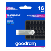 USB atmintinė Goodram Uno3, sidabro sp., 16GB