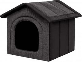 Šuns būdelė Hobbydog Inari R2 BUIGZC2, juoda sp./grafito sp., R2