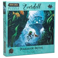 Dėlionė Starling Games Everdell Pearlbrook Depths, 48 cm x 68 cm, 1000 vnt., įvairių spalvų
