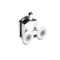 Dvigubi apatiniai ratukai dušo kabinai Thema Lux QZ-20 CH2D21, Ø 2.1 cm, 2 vnt.