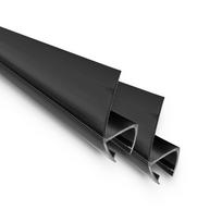 Dušo tarpinė, dušo kabinai Thema Lux QZ-11-90C6, 200 cm, 2 vnt.
