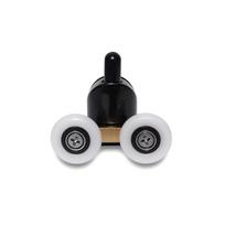Dvigubi apatiniai ratukai dušo kabinai Thema Lux QZ-20 C2G23, Ø 2.3 cm, 2 vnt.