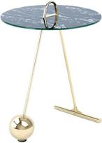 Kavos staliukas Kayoom Pendulum 525, aukso sp./juoda sp., 46 cm x 46 cm x 60 cm