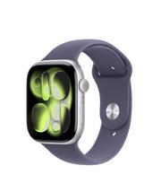 Išmanusis laikrodis Apple Watch Series 11 GPS + Cellular 42mm MF8J4ET/A, silver aliuminio korpusas su purple fog sport dirželiu - M/L