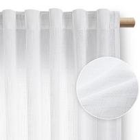 Dieninė užuolaida Restilo Valeta, balta sp., 140 cm x 270 cm