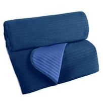 Lovatiesė Velvet2 NOO-03, tamsiai mėlyna sp., 170 cm x 210 cm