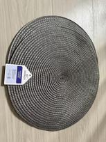 Stalo padėkliukas Domoletti Classic KSKHLG-0156, 38 cm x 38 cm x 38 cm, 2 vnt., Pilka sp.