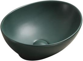 Vonios praustuvas Mexen Elza, keramika, 40.5 cm x 33 cm x 14 cm, juoda sp.