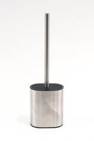 Tualeto šepetys Domoletti TB-M04SS, juoda sp./chromo sp., 11.4 cm x 48.5 cm x 7.7 cm