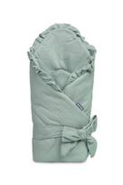 Kūdikio antklodė-vokelis Sensillo Muslin, žalia sp.