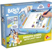Braižymo reikmenų rinkinys Lisciani Bluey Drawing School, mėlyna sp.
