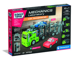 Konstruktorius Clementoni Science & Play Mechanikos laboratorija: automobilių transporteris 75132BL, 190 vnt.