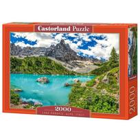 Dėlionė Castorland Lake Sorapis Alps Italy, 68 cm x 92 cm, 2000 vnt., įvairių spalvų