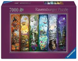 Dėlionė Ravensburger The Six Portals, 120 cm x 181 cm, 7000 vnt., įvairių spalvų