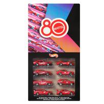 Automobilių rinkiniai Mattel Hot Wheels 80Th Anniversary Dream Mobile JGK09, 1:64, raudona sp.