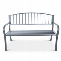 Lauko suoliukas Longwell Industrial, grafito sp., 53 cm x 125 cm x 82 cm