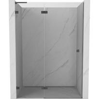Dušo durys Mexen Lunar L Left, 135 cm x 200 cm, sidabro sp./grūdintas