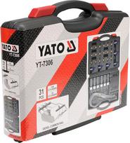 Įrankių rinkinys, dyzelių variklių srauto matuoklis Yato YT-7306, 31 vnt.