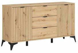 Komoda Lamea, ruda sp., 83 cm x 150 cm x 41 cm