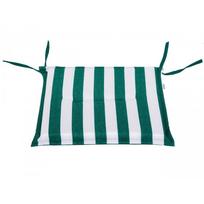 Lauko kėdės pagalvėlė Hobbygarden Frog FROZZP13, balta sp./žalia sp., 45 x 45 cm