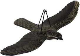 Sodo dekoracija "Vanagas" Greenmill Hawk Large, 45 cm x 70 cm x 10 cm, juoda sp.