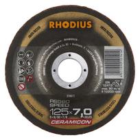 Šlifavimo diskas Rhodius Speed, 125 mm x 22.23 mm