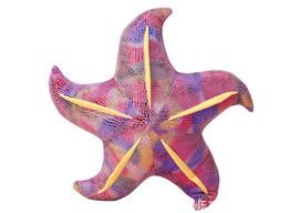 Pliušinis žaislas jūrų žvaigždė, violetinė sp., 45 cm