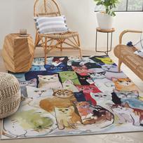 Kiliminis takas Conceptum Hypnose Woopamuk 238, įvairių spalvų, 300 cm x 80 cm