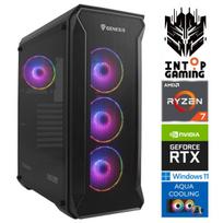 Stacionarus kompiuteris Intop Ryzen 7 8700F, 2 TB, DDR5 16GB, SSD 2 TB, Nvidia GeForce RTX 5070Ti 16GB GDDR7, Windows 11 Home