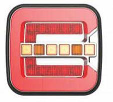Automobilio lemputė RCL-08-LR, led, raudona sp., 30 V
