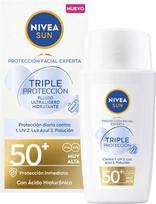 Priemonė įdegio priežiūrai Nivea Sun Triple SPF50, 40 ml