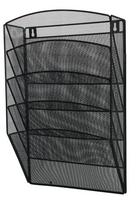 Dokumentų lentynėlė Q-Connect Set Of 5 Wall Mounted Shelves KF04726, juoda sp.