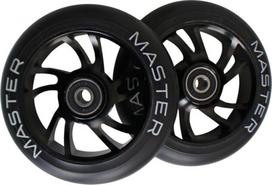 Priedas paspirtukams, ratukai Master Stunt, juoda sp., 2 vnt.